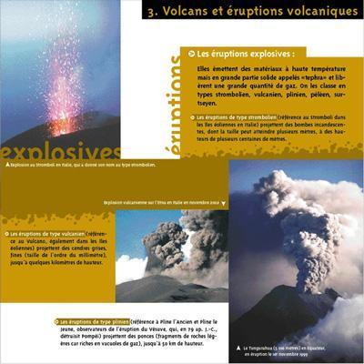 Expostion Volcans et risques volcaniques.