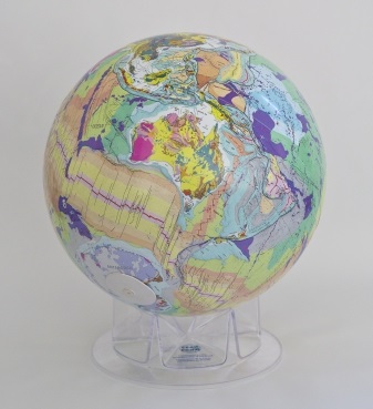 globe geologique terrestre