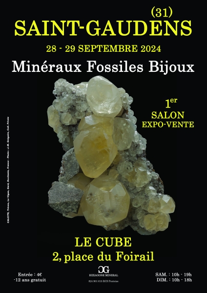 affiche-1er-salon-mineraux-fossiles-bijoux-de-saint-gaudens