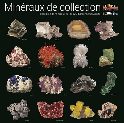 Poster Minéraux de Collection
